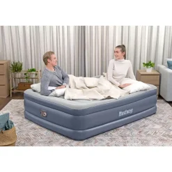 Bestway Luchtbedden<Luchtbed - - 2P - 152x203 cm + pomp
