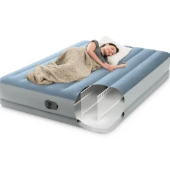 Intex Luchtbedden<Luchtbed - - 2P - 152x203 + Pomp