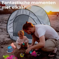 Deryan Kampeertenten>Luxe Pop Up Strandtent - Anti-UV 50+