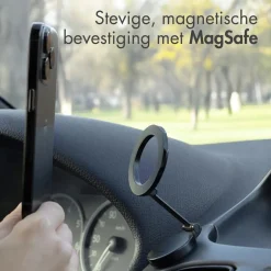 Imoshion Telefoon & Tablethouders<MagSafe Telefoonhouder Dashboard - Zwart