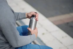 Esbit Wateropslag & -Zuivering|Drink- & Thermosflessen<Majoris Waterfles - 1 Liter Zilver
