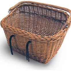 Basil Fietsmanden & -Kratten>mand riet Dublin vierkant buik 46L