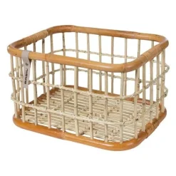 Basil Fietsmanden & -Kratten<Mand Green Life Rotan Naturel Brown Bruin