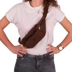 Bear Design Heuptassen|Rugzakken & Tassen<Manuel - Heuptas - Crossbody - Leer