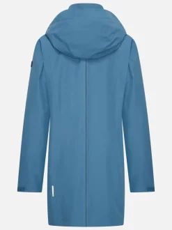 Human Nature Zomerjassen|Waterdichte Jassen<Marley - Parka dames Staalblauw