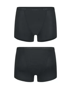 Moodies Undies Ondergoed<Menstruatie ondergoed - Boyshort Zwart