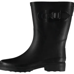 Xq Laarzen|Wandellaarzen<Met Riempje - Dames - Regenlaarzen Zwart