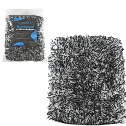 Auto Gepolijst Auto Wassen<Microvezel Autowashandschoen Zwart