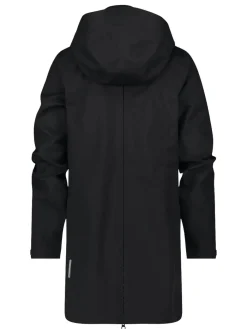 Human Nature Waterdichte Jassen|Dames Wandelkleding<Minei - 2.5 layer jas dames Zwart