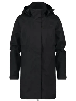 Human Nature Waterdichte Jassen|Dames Wandelkleding<Minei - 2.5 layer jas dames Zwart