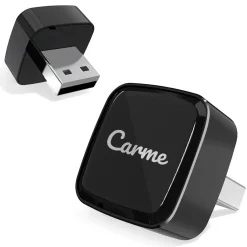 CarMe Draadloze Ontvangers<Mini 2-in-1 CarPlay & Android Auto Dongle V3