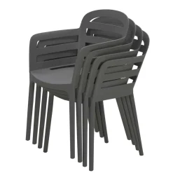 Garden Impressions Campingstoelen>Mira 4 st Tuinstoel