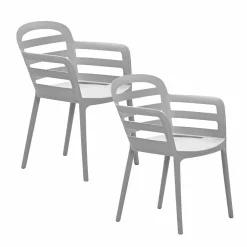 Garden Impressions Campingstoelen<Mira 2 st Tuinstoel Olijf groen