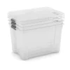 Kis Opbergmanden En- Kratten>Moover Opbergbox XL - 60L - transparant