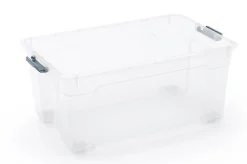 Kis Opbergmanden En- Kratten<Moover Opbergbox L - 45L - transparant