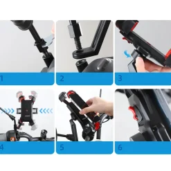 Joyroom Telefoon & Tablethouders<Motor Houder - tot 7 inch