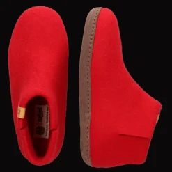 Tofvel Pantoffels & Sloffen|Pantoffels & Sloffen<Mula - Pantoffels - Unisex Rood