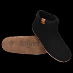 Tofvel Pantoffels & Sloffen|Pantoffels & Sloffen<Mula - Pantoffels - Unisex Zwart