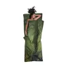 Cocoon Slaapzakken|Slaapzakken>Mummy Liner 100 % Zijde Dark Olive