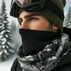 Ivol Sjaals|Sjaals<Nekwarmer Skiën / Snowboard Mircovezel Zwart