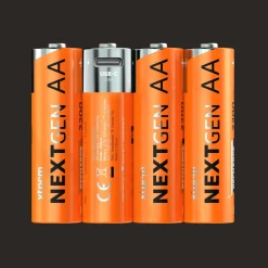XTorm Batterijen|Powerbanks<NextGen AA-batterijen oplaadbaar Oranje