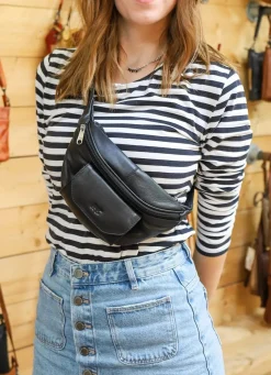 Bear Design Heuptassen|Rugzakken & Tassen>Noa - Heuptas - Crossbody - Leer
