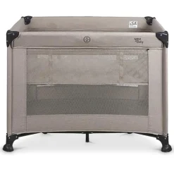 Novi Baby Campingbedjes|Campingbedjes<Nolan Luxe Air+ - Campingbed/Box Beige