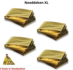 Noodradio Noodpakketten<Noodpakket L met Powerbank--Waterfilter