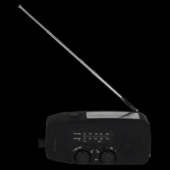 Brainz Audio|Noodradio'S<Noodradio Solar met FM/AM en verlichting