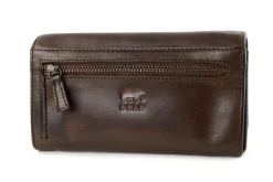 Bear Design Portemonnees<Noor - Leren portemonnee - Overslag - Dames