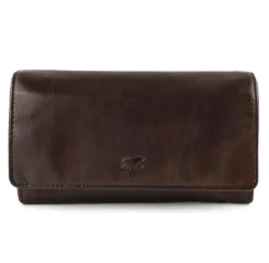 Bear Design Portemonnees<Noor - Leren portemonnee - Overslag - Dames