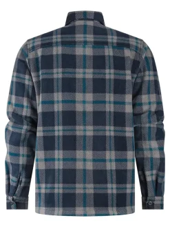 Human Nature Overhemden Met Lange Mouw<Olev - Gevoerd overshirt heren Navy