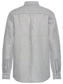 Human Nature Blouses<Olivia - Blouse dames Donker Groen