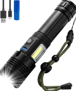 Exortus Zaklampen|Zaklampen>Oplaadbare LED Zaklamp voor Nood