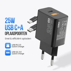 Strex Stekkers & Kabels>Oplader - Fast Charger