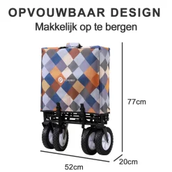 Packaway Bolderkarren|Bolderkarren>Opvouwbare Bolderkar 70KG - Blok