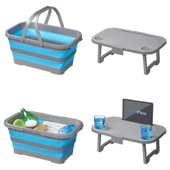 Proplus Vershouden & Meenemen>Opvouwbare Picknickmand met Deksel - 20 L