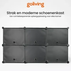 Goliving Campingkasten<Opvouwbare Opbergkast - Schoenenrek 24 Paar