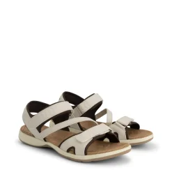 Travelin' Sandalen & Slippers|Wandelsandalen<Ornas Dames - Wandelsandalen Gebroken Wit