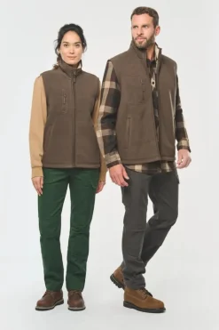 Designed To Work Bodywarmers|Bodywarmers<Outdoor Bodywarmer – Warmte & Bewegingsvrijheid Bruin