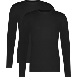 Heren Bamboo Basics T-Shirts>2-Pack O-hals Shirts - Heren
