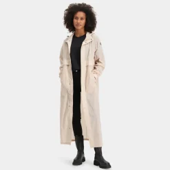 DAMES Agu Waterdichte Jassen|Parka'S>Packable Parka Regenjas Urban Outdoor