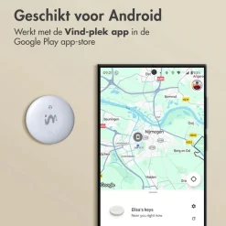 Imoshion Telefoon & Multimedia<2-pack Bluetooth Trackers voor Android