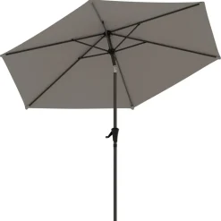 Lifegoods Parasols & Windschermen|Parasols & Windschermen<Parasol – 270 cm – Donkergrijs Taupe