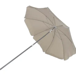 Bo-camp Parasols & Windschermen|Parasols & Windschermen<Parasol Met knikarm Ø 165 cm Beige