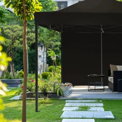 Lifegoods Partytenten<Partytent met Zijwanden – 3x3 m – Donkergroen Zwart