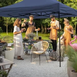 Lifegoods Partytenten<Partytent – 3x3 m – Easy-Up – Antraciet Blauw
