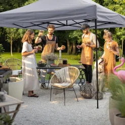 Lifegoods Partytenten<Partytent – 3x3 m – Easy-Up – Antraciet Grijs