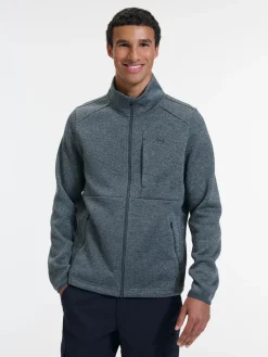 Human Nature Vesten|Fleeces<Pharr - Fleecevest heren Donker Grijs