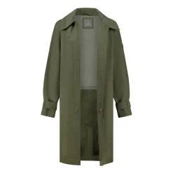 Mgo Waterdichte Jassen<Pippa - Dames trenchcoat Olijf groen